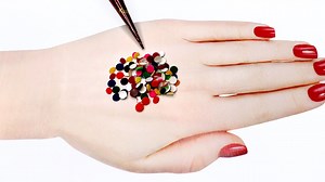 264K views · 515 reactions | New Latest mehndi Trick with Bindi | Easy Mehndi designs| Stylish Mehandi ka design|Mehendi Henna in this video tutorial i will show you step by step very easy mehndi design hope it's very helpful for beginners mehndi artist: Beautiful Henna | Beautiful Henna | Facebook