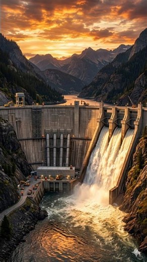 I Built a Real WORKING Water Dam from Scratch! (0% to 100%)
