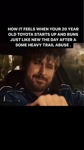 4Runner Lifestyle on Instagram: "Never gets old. POV 3rd gen owners after just rolling their 4Runner 3 times off a cliff and then driving it home without issue."