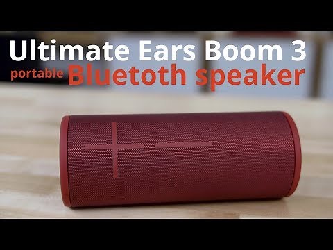 Ultimate Ears Boom 3 portable Bluetooth speaker | Crutchfield video