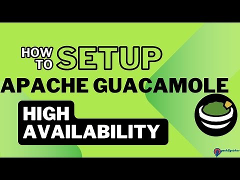 Apache Guacamole High Availability Setup