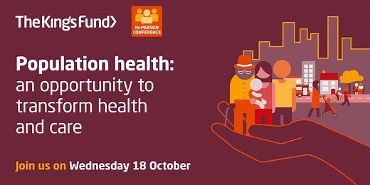 Population Health Conference | The King's Fund