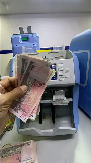 High-Speed Banknote Count and Sorter Machine in Action! 💵⚡ #counterfeitnote #banknotecounter