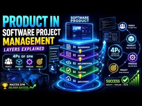 Product in 4Ps of Software Project Management | SPM Tutorial & Layers Explained