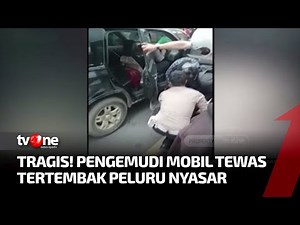Pengemudi Mobil jadi Korban Peluru Nyasar Milik Polantas | Kabar Utama tvOne