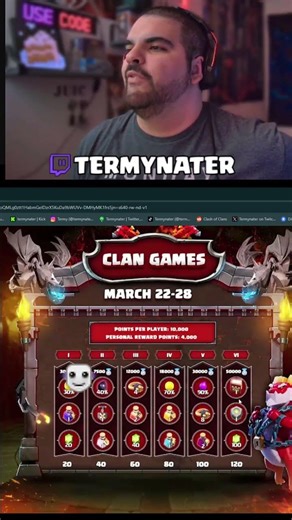 CLAN GAMES REWARDS FOR MARCH 2026 IN CLASH OF CLANS!