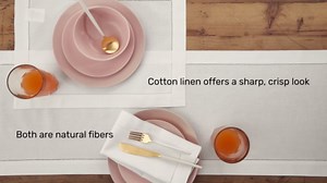 Solino Home Cotton Linen Tablecloth 58 x 84 Inch - Hemstitch Poppy Red Table Cloth for Rectangle Tables - Machine Washable Tablecloth for Mothers Day