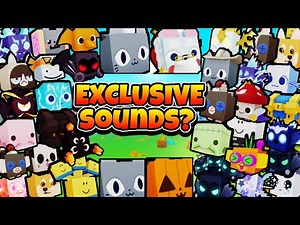 Exclusives Sound in Pet Simulator X?
