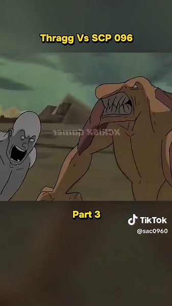 CSP 096 vs Thragg #scp096 #thragginvincible #scp #viral #fyp | scp - 096