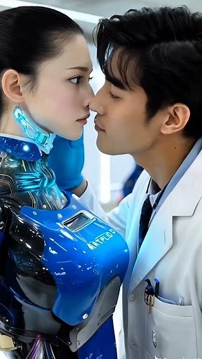 Guy Tries Out the Newest Girlfriend Robot at the Expo. #robot #ai #airobot #humanoid