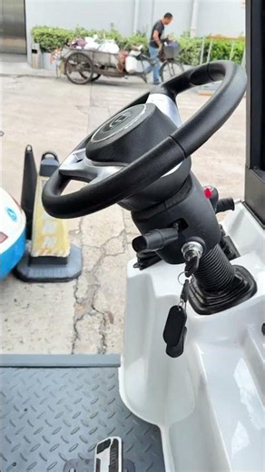 Compact electric car for neighborhood trips #electricvehicle #minibus