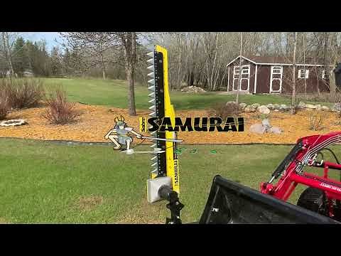 Sabre Samurai Hydraulic Trimmer Tractor Mounting