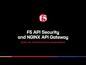 Open API Specification management with F5 API Discovery and NGINX API Gateway