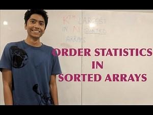 Find the 'K'th Largest Element in 'N' Sorted Arrays