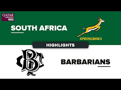 HIGHLIGHTS | SOUTH AFRICA v BARBARIANS FC | TOUR MATCH 2025