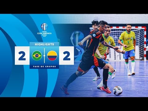 BRASIL 2-2 COLOMBIA | HIGHLIGHTS | CONMEBOL COPA AMÉRICA FUTSAL 2026™