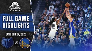 Warriors vs. Grizzlies highlights: Top plays in Golden State's 131-118 win. Read more: shorturl.at/1GhLc | NBC Sports Bay Area / California