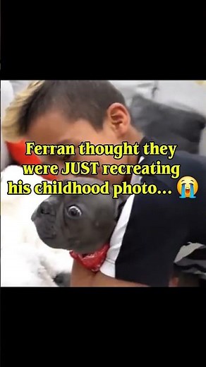 They recreated Ferran’s childhood memory… then THIS happened 🥹😭