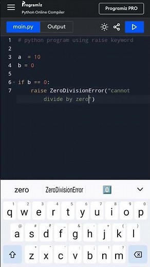 Python trick you should know! How to use 'raise' like a pro