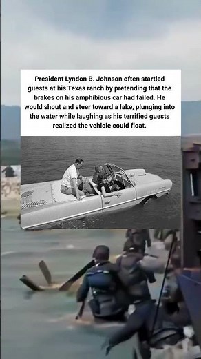 Lyndon Johnson’s Amphibious Prank