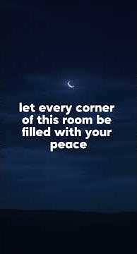 Powerful Bedtime Prayer: Bedtime Spiritual Tonic | Cover Me in Your Nighttime Peace