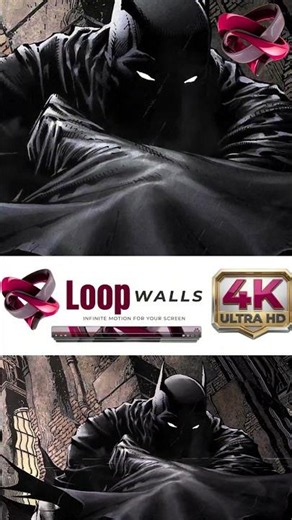 The Ultimate Batman Live Wallpaper 4K! 🦇 #shorts #batman #pcsetup