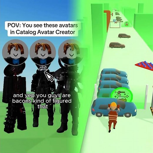 POV You see these avatars in Catalog Avatar Creator