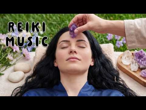 (No Ads) Reiki Music • Release Stress, Anxiety & Emotional Blockages • Stop Overthinking
