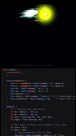This Glowing Website Will Blow Your Mind 🤯✨ | HTML CSS JS #webdesign #coding #shorts