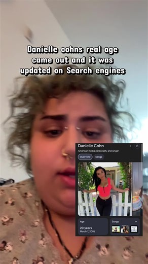 Danielle Cohn’s real age is out I was on the right side. :) #Daniellecohn #foryoupage #realage