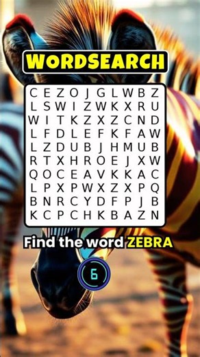 Word Search: How Fast Can You Find The Word? 10-Second Word Search Game 🔎 #2