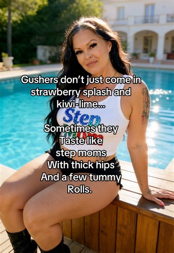 Taste the rainbow… Never mind that’s not gushers. I think that’s skittles, either way… It’s good.!!!! #gushers #thick #momtok #over50 #followme