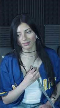 Heartbeat ASMR With Blue Jersey #shorts