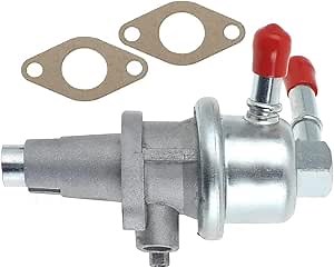 Fuel Lift Transfer Pump 6655216 17121-52030 Fits for Kubota Tractor L/M Series 03 Series Engine L2800 L2900 L3000 M5700 M4900 Bobcat Skid Steer Excavators S175 S185 S150 751 753 763 773 7753