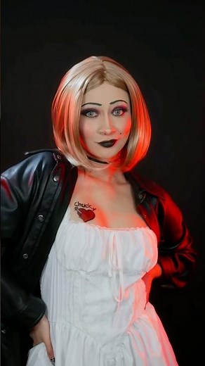 I dressed her up as Chucky's bride - Tiffany Ray 🔪🩸