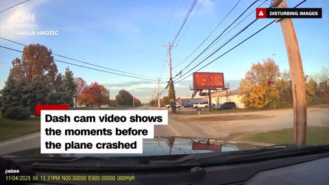 Dash cam video shows UPS plane with missing engine before crash