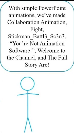 How to make PowerPoint Animations #animation #stickfigure