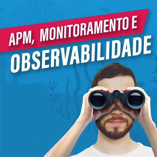 Você sabe o que é APM, Monitoramento e Observabilidade? Entenda o objetivo de cada um deles, a importância e como são utilizados em uma arquitetura de microsserviços. #observabilidade #monitoramento #apm #microsserviços #algaworks | AlgaWorks
