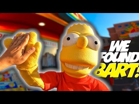 Simpsons Land - Springfield USA walkthrough 4k | Universal Hollywood #thesimpsons #simpsons