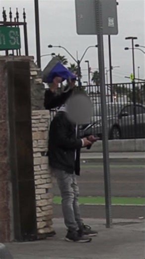 I Put A Bag Over His Head!