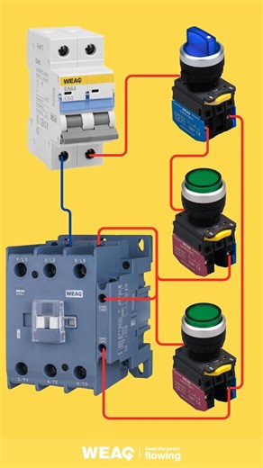 Nicole_WEAG on Instagram: "Power Control Triangle: AC Contactor System. #ACContactor #MiniatureContactor #MotorContactor #IndustrialContactor #ContactorSwitch #PowerCommand #ButtonMatrix #ControlNavigator #SmartTrio #TriangleControl"