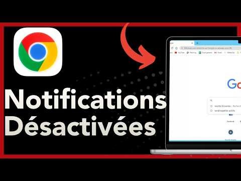Comment désactiver les notifications dans Chrome sur un ordinateur portable