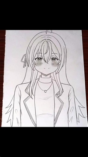 How to draw Alya (Anime drawing) #drawing #animeeart #drawanime #art
