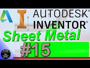 AutoDesk INVENTOR Sheet Metal 15 Bend
