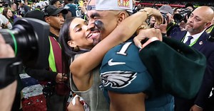 Jalen Hurts marries longtime girlfriend Bry Burrows after Super Bowl run