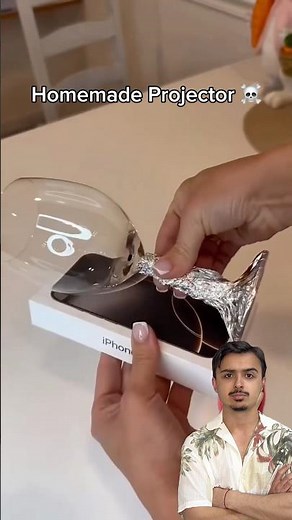 How to Make a Projector? 🛠️ #shorts #lifehacks #diy #projector