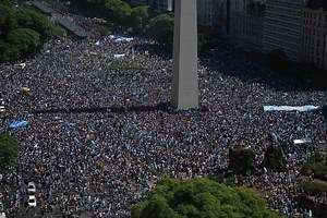 En Vivo: Así se vive la fiesta en Argentina tras conseguir el mundial de Qatar 2022