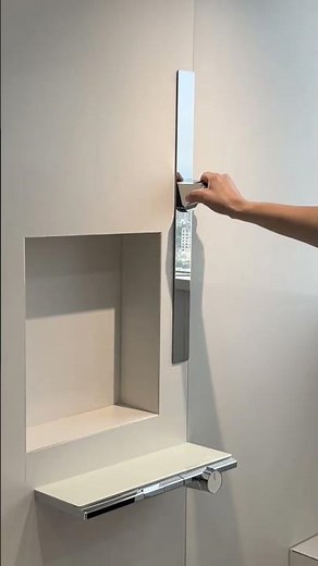 This Unique Shower Fixture Saved My Small Bathroom Tile Layout #bathroomtiles