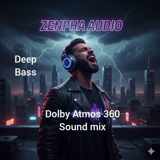CAN'T CONTROL ⚠️ | Dolby Atmos 2026 | 360° Surround Mix #Shorts #ZenphaAudio #8D