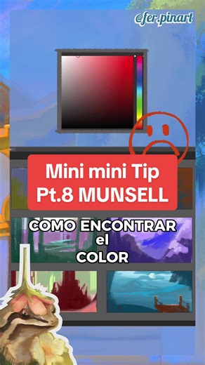 Consejos de Dibujo: Dominando el Color MUNSELL